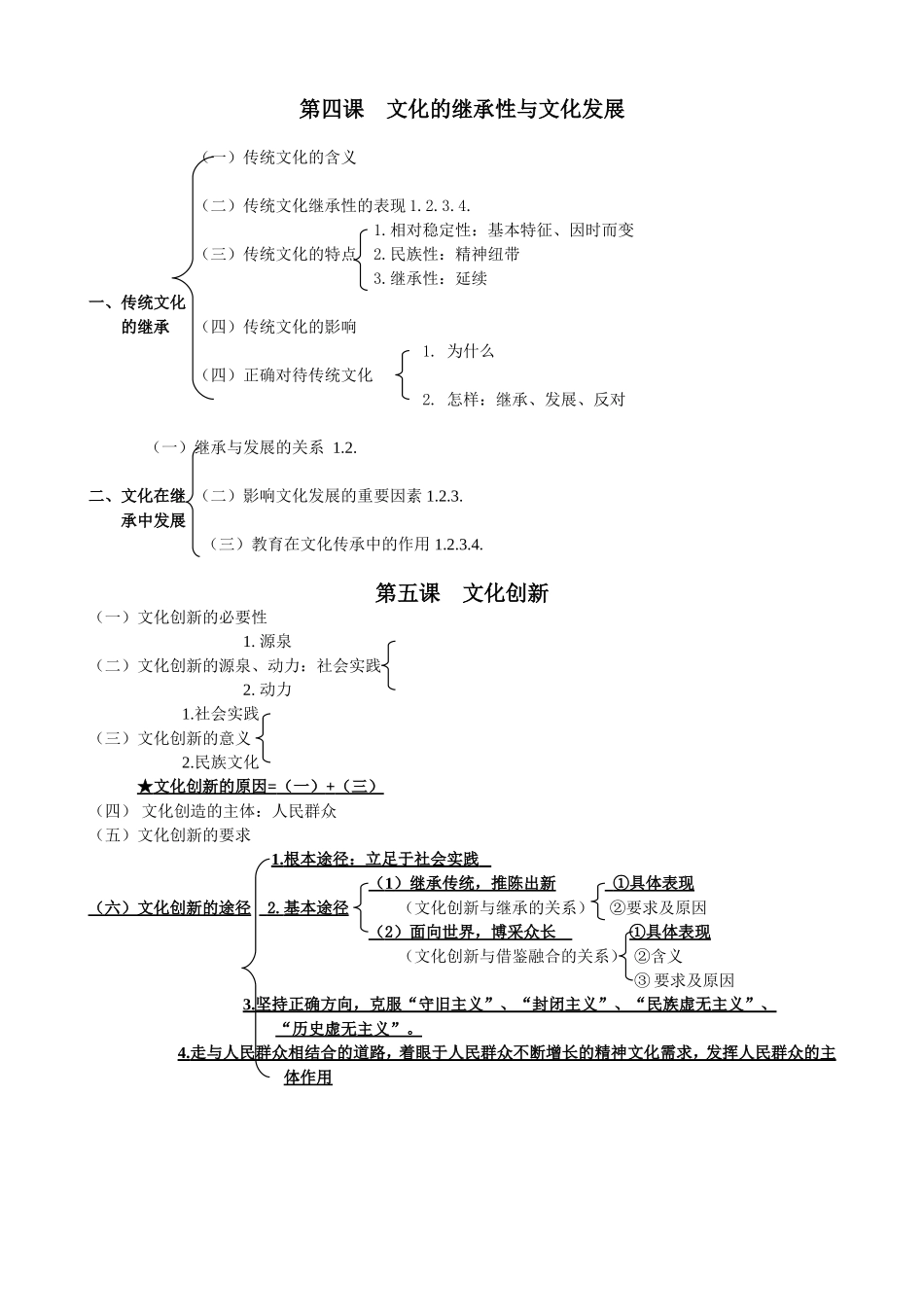 文化生活第二单元知识树_第2页