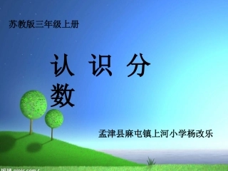 认识几分之一杨改乐