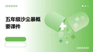 五年级沙尘暴概要课件