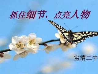 (部编)初中语文人教2011课标版七年级下册抓住细节-点亮人物