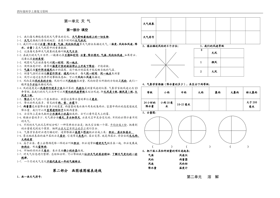 A3纸编单元复习资料_第1页