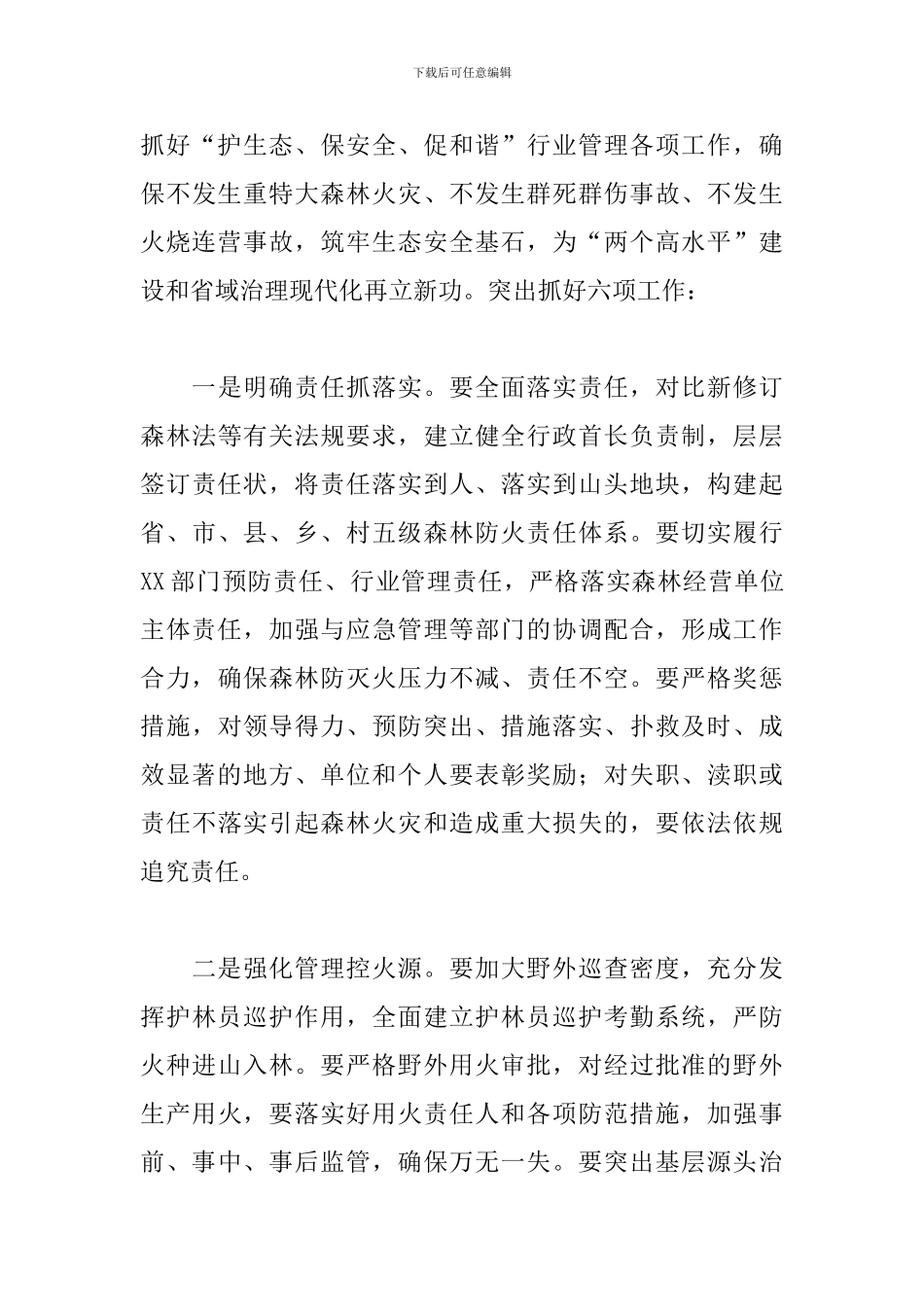 在2024年自然资源安全管理工作视频会议上的讲话_第3页