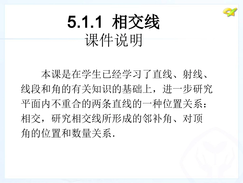 5.1相交线-(4)_第1页