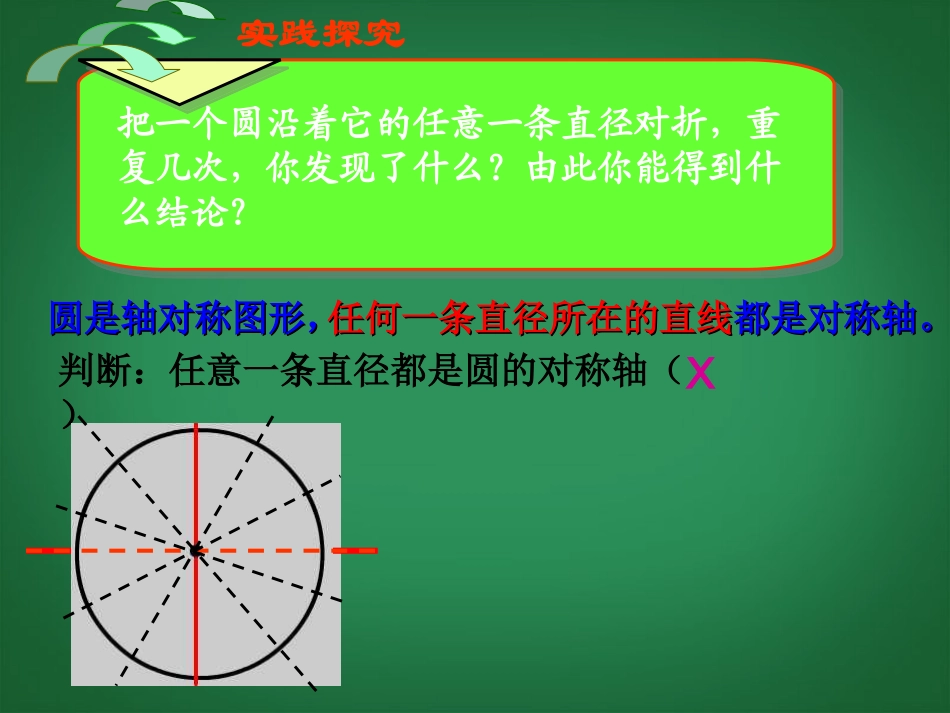广东省罗定市黎少中学九年级数学下册-垂直于炫的直径课件-新人教版_第3页