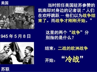 冷战中的对峙