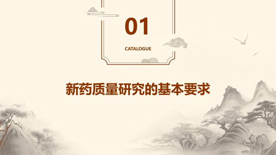 某检验所新药质量研究基本要求与注意事项课件_第3页