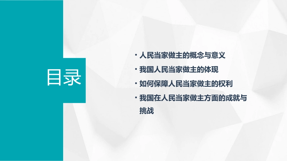 人民当家做主的国家课件_第2页