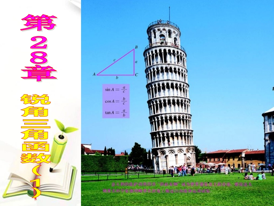 《锐角三角函数3》课件_第2页