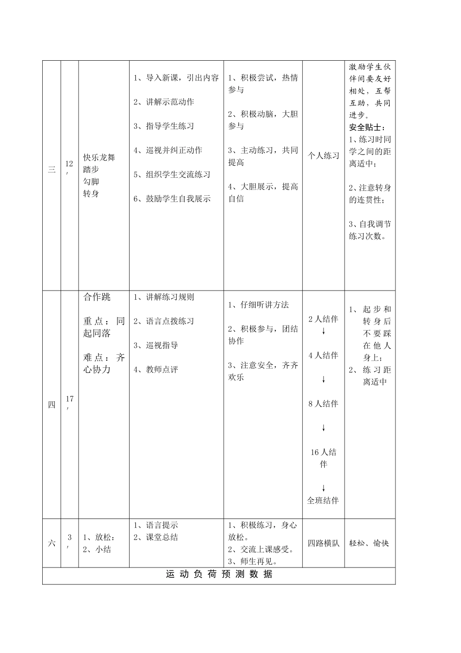 快乐龙舞教案_第2页
