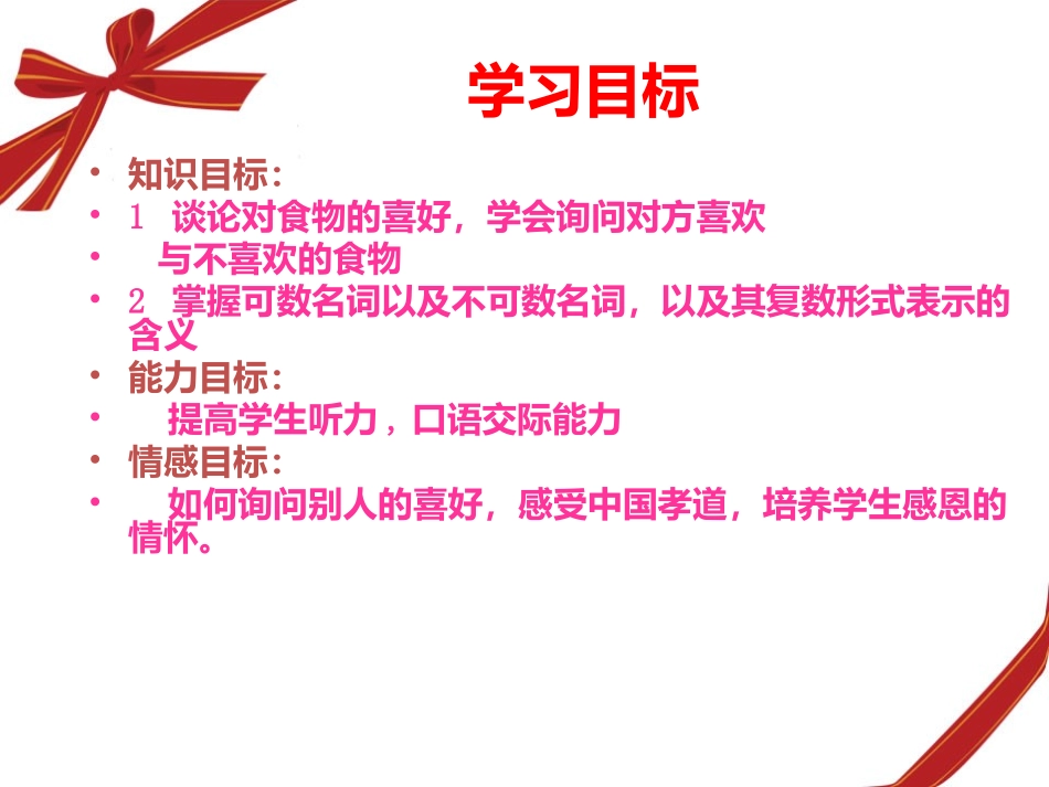 七年级上学期Unit5Doyoulikebananas公开课课件_第3页