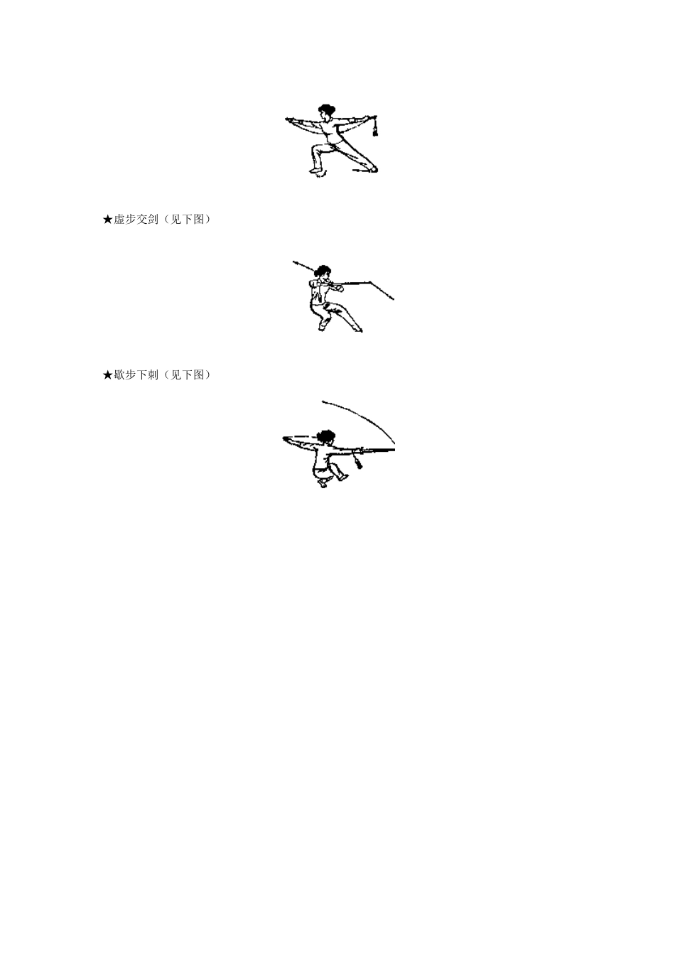 基本剑术分解教学_第2页