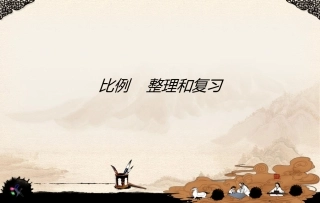 比例整理和复习(1)