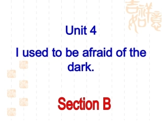 九年级Unit4sectionB第三课时
