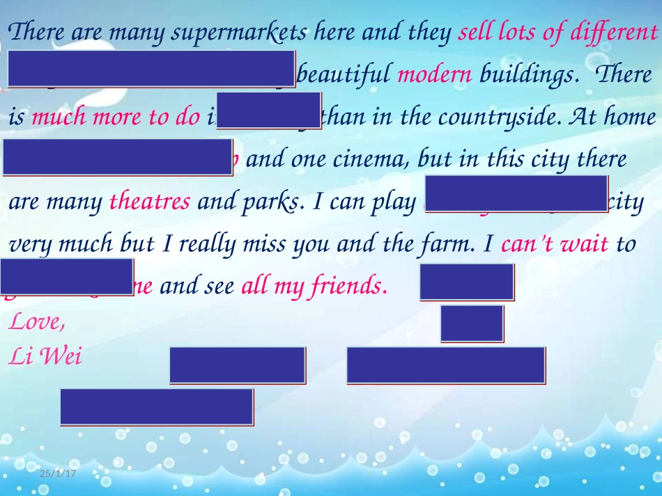 六年级上册U4第二课时课件_第3页