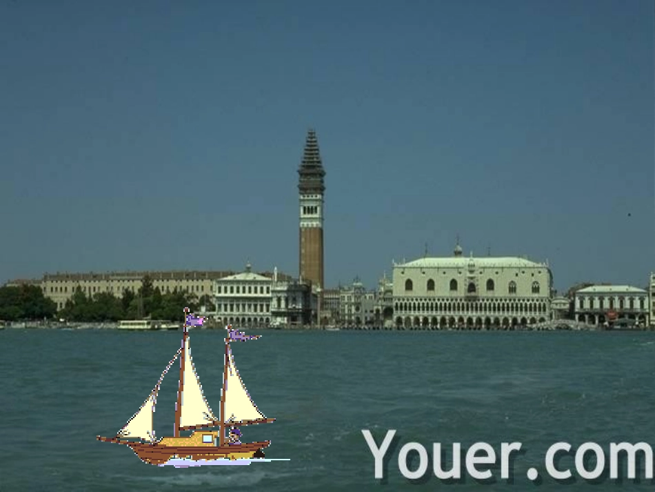 蓝蓝的威尼斯_第1页