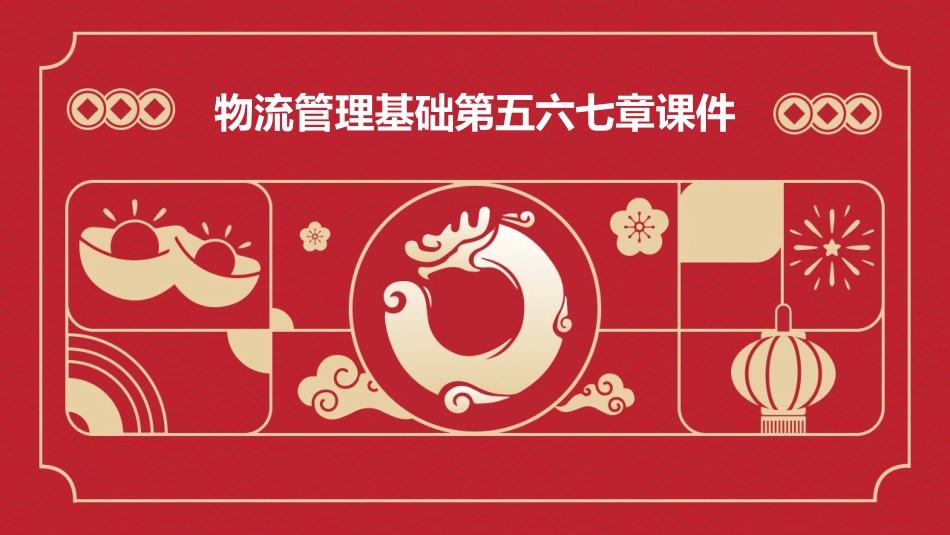 物流管理基础第五六七章课件_第1页
