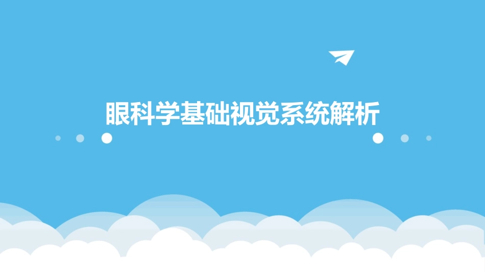 眼科学基础视觉系统解析_第1页