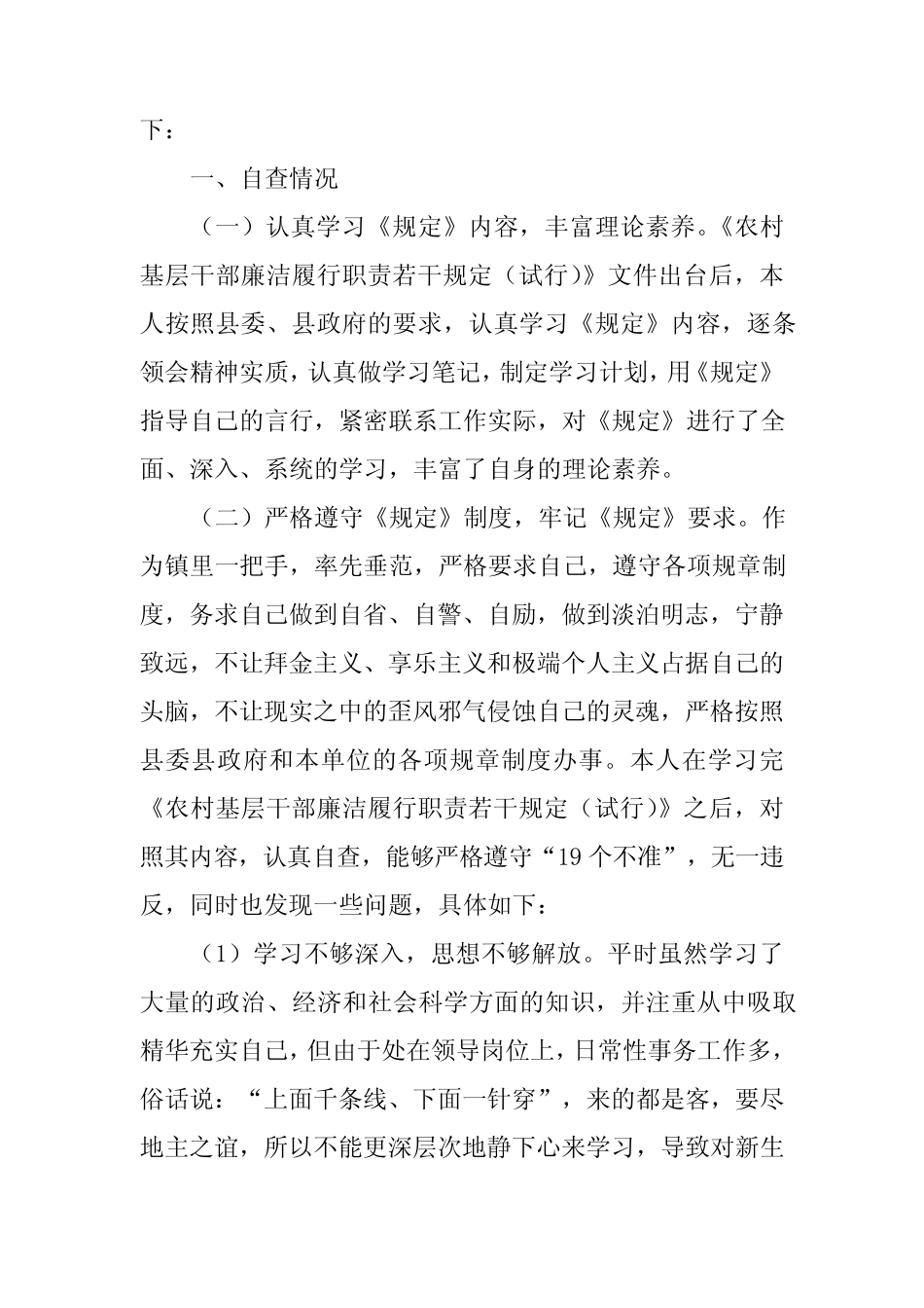 2024年履行职责自查报告(5)_第2页