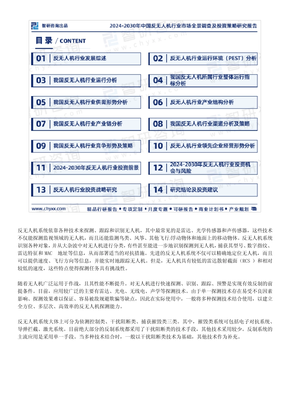 2024年中国反无人机行业市场运行态势、产业链全景及发展趋势报告优质_第2页