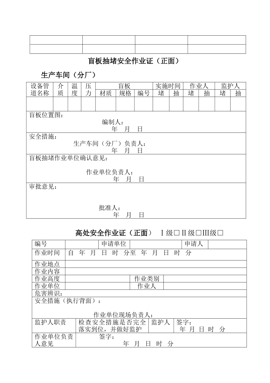 饱和器堵盲板方案_第3页