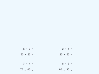 小学数学人教2011课标版一年级6.1整十数加、减整十数(例1)