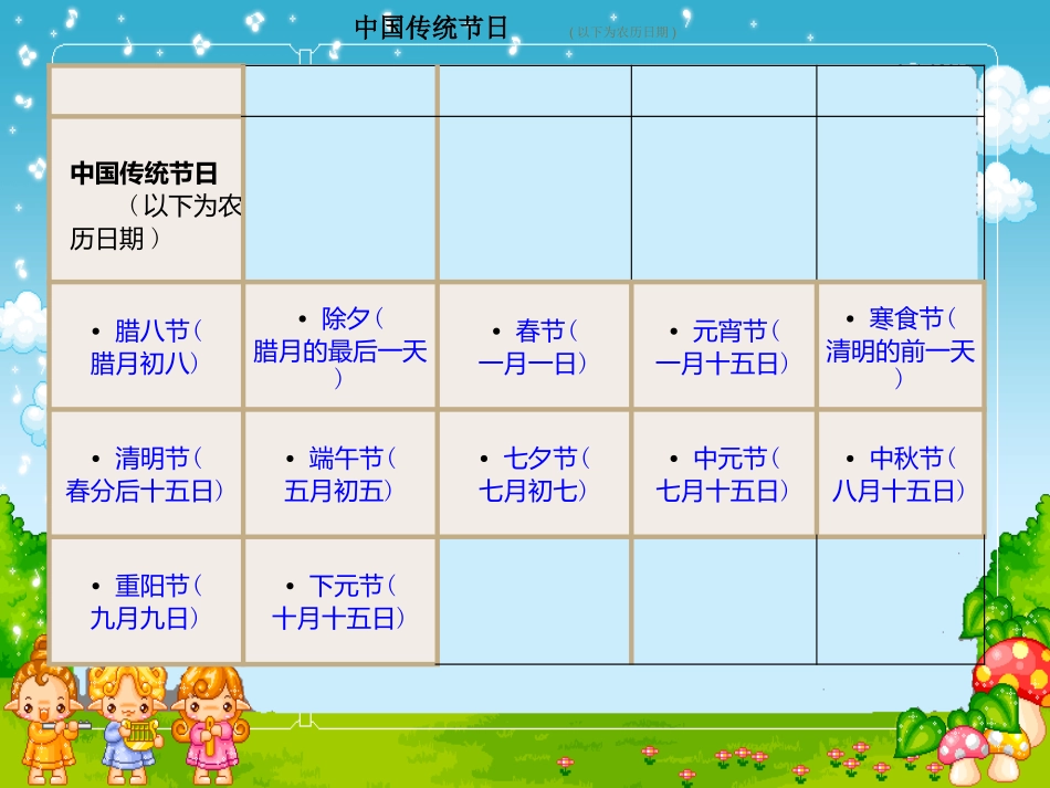 6、秋天里的传统节日_第1页