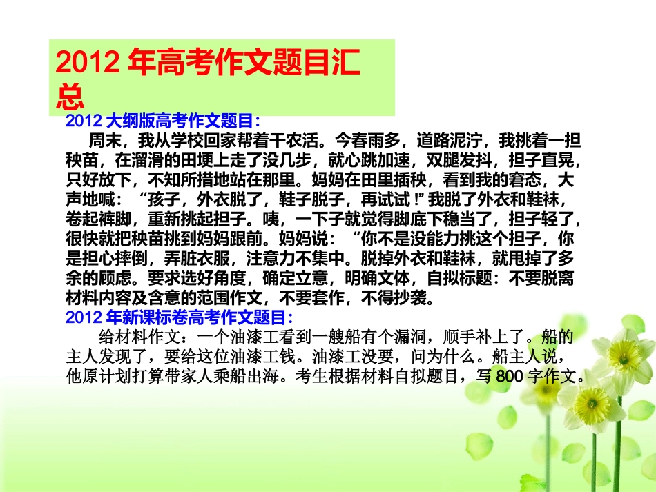 2013材料作文审题立意(_第3页