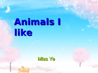 人教版三年级上Unit4-we-love-animals课件