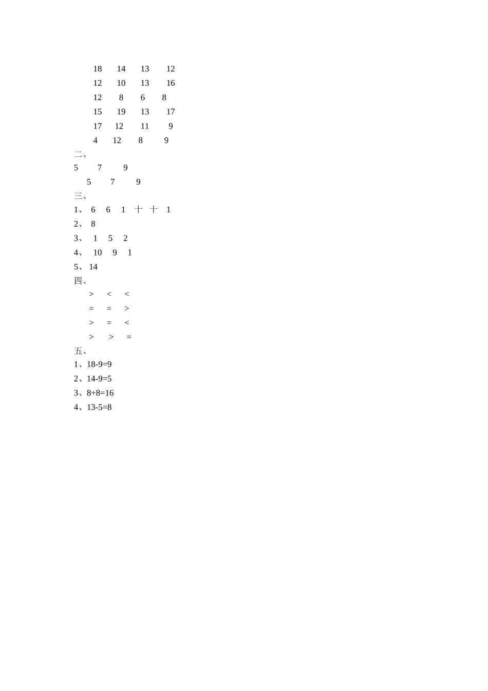 《十几减9》同步练习1_第3页