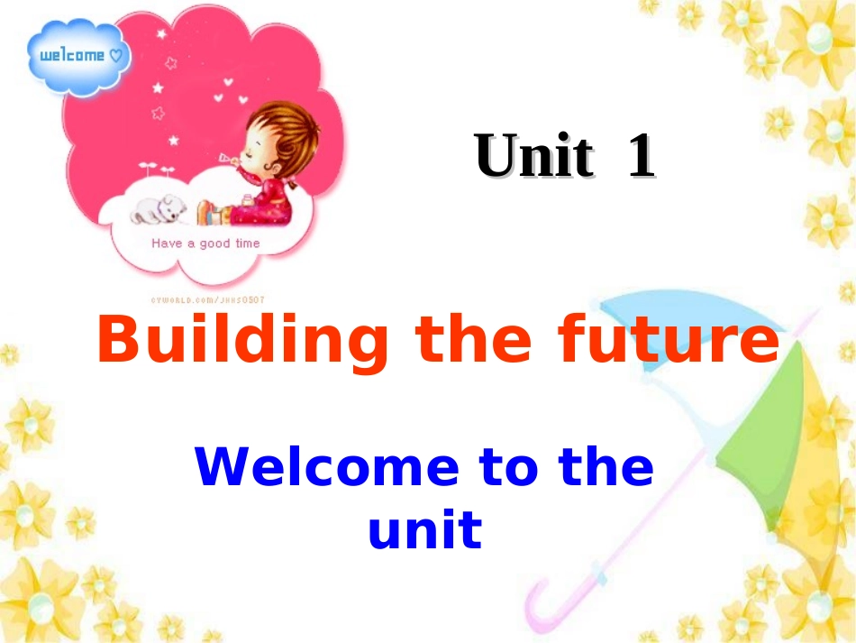 Book10-U1-Welcometotheunit_第1页