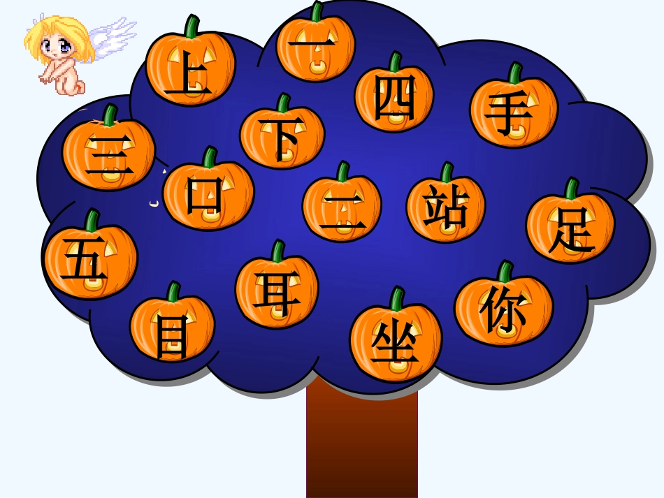 (部编)人教2011课标版一年级上册4日月水火_第3页