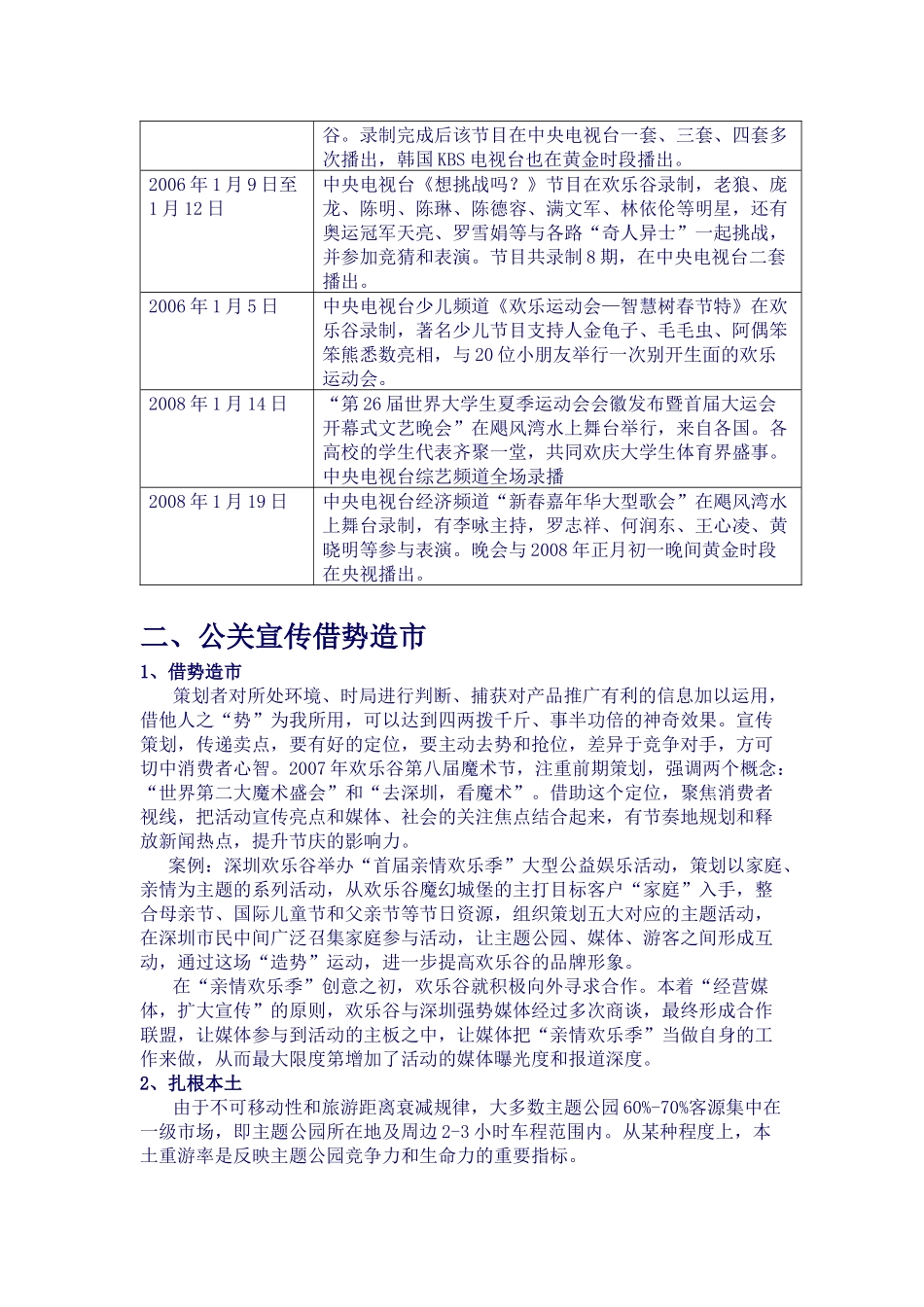 欢乐谷的品牌推广_第2页