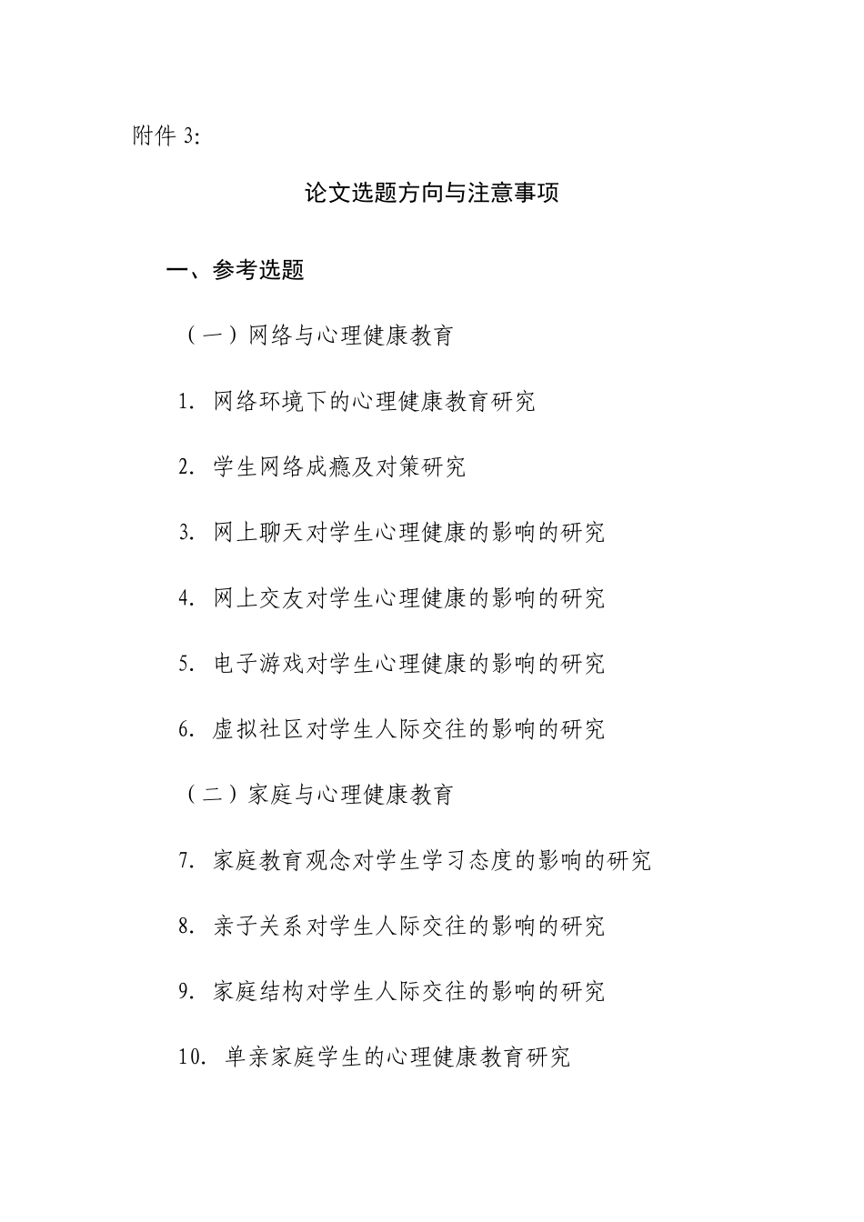 论文选题方向与注意事项_第1页