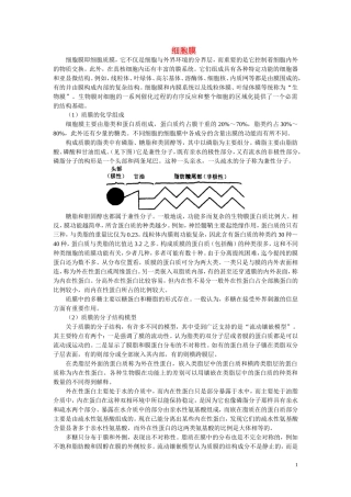 高中生物《细胞膜和细胞壁》文字素材3-浙教版必修1