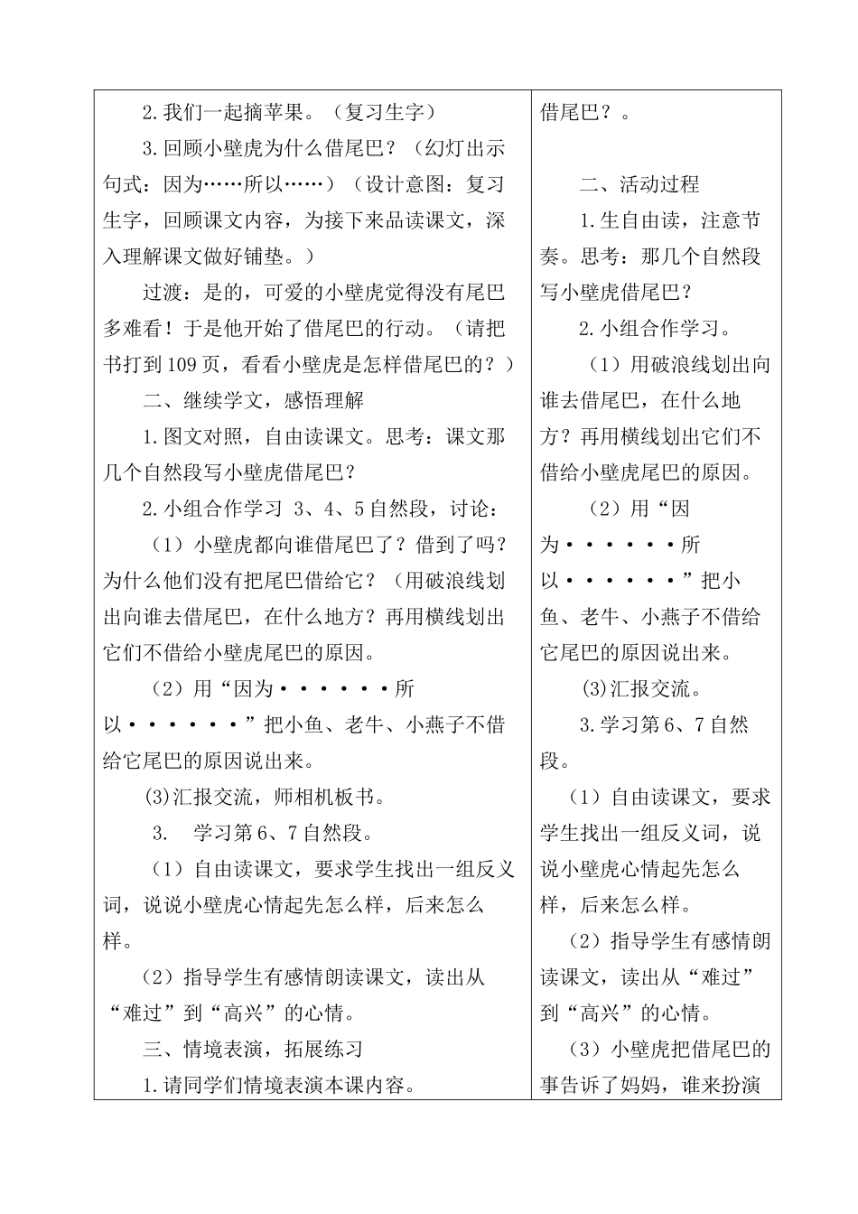 (部编)人教语文2011课标版一年级下册21.小壁虎结尾巴_第2页