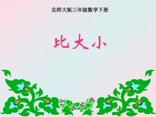比大小-(2)