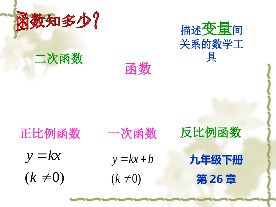 22.1.1章前引言及二次函数_第3页