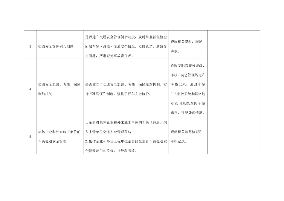 工程建设交通安全检查内容 _第2页