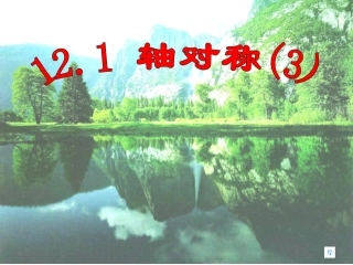 12.1轴对称4