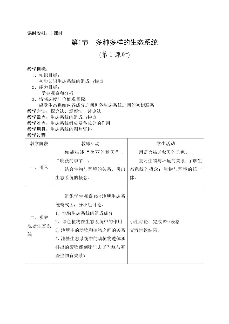 第1节多种多样的生态系统(3课时)_第1页