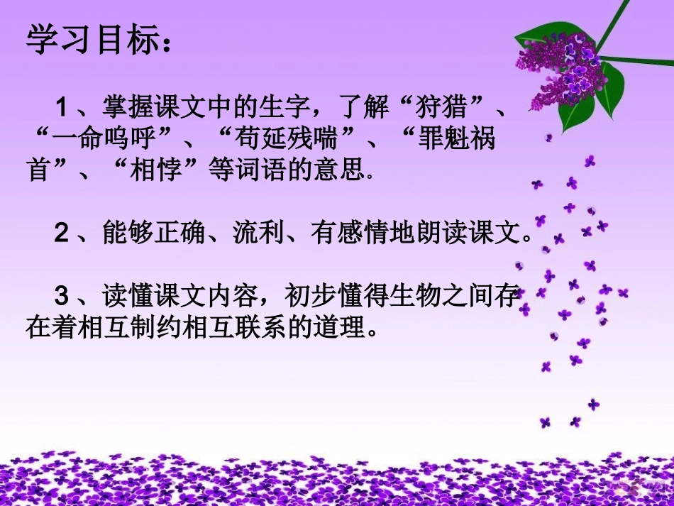 14、鹿和狼的故事-PPT_第3页