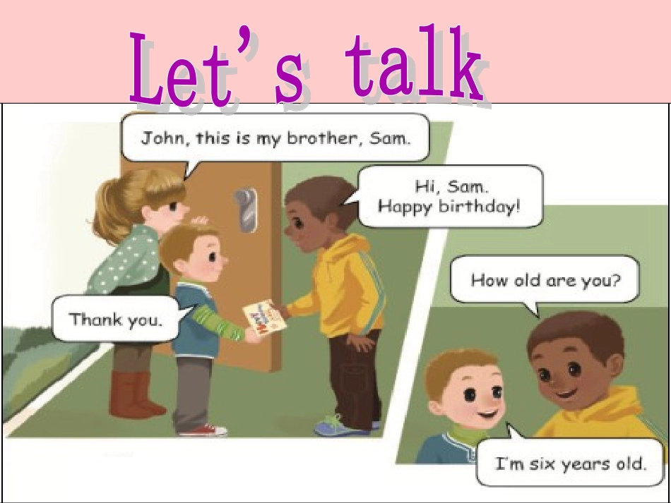 三年级英语上册Unit6-Happy-birthday!第五课时_第3页