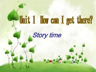6年级上1单元Storytime