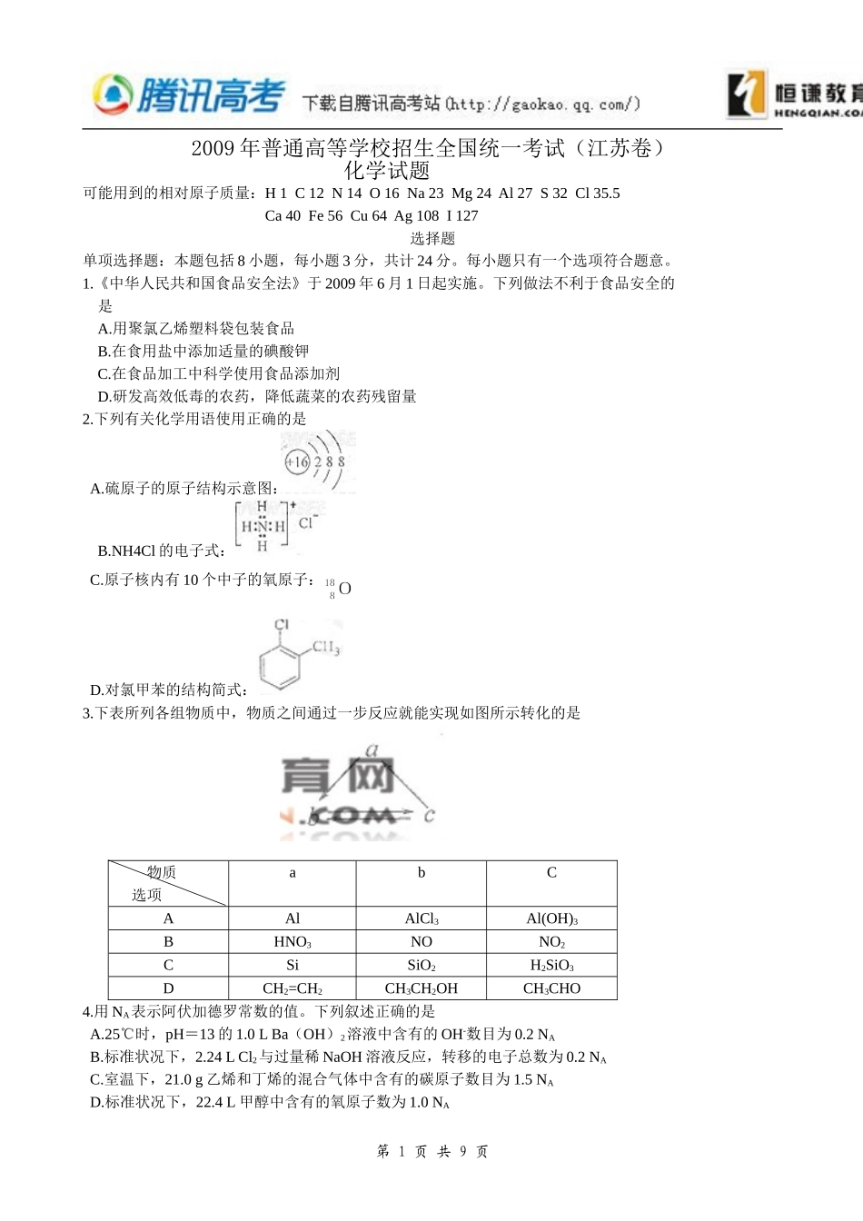 09年江苏2_第1页
