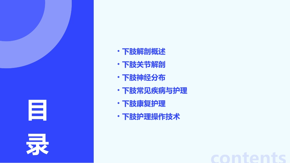下肢局部解剖图解护理课件_第2页