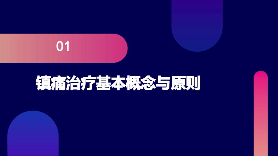 镇痛治疗与急性疼痛护理课件_第3页