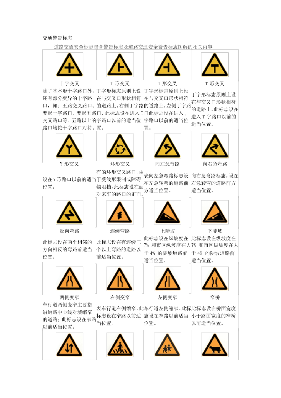 道路交通标志和标线(GB5768-2009) _第1页