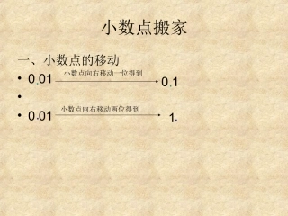 小数点搬家课件---姚华信