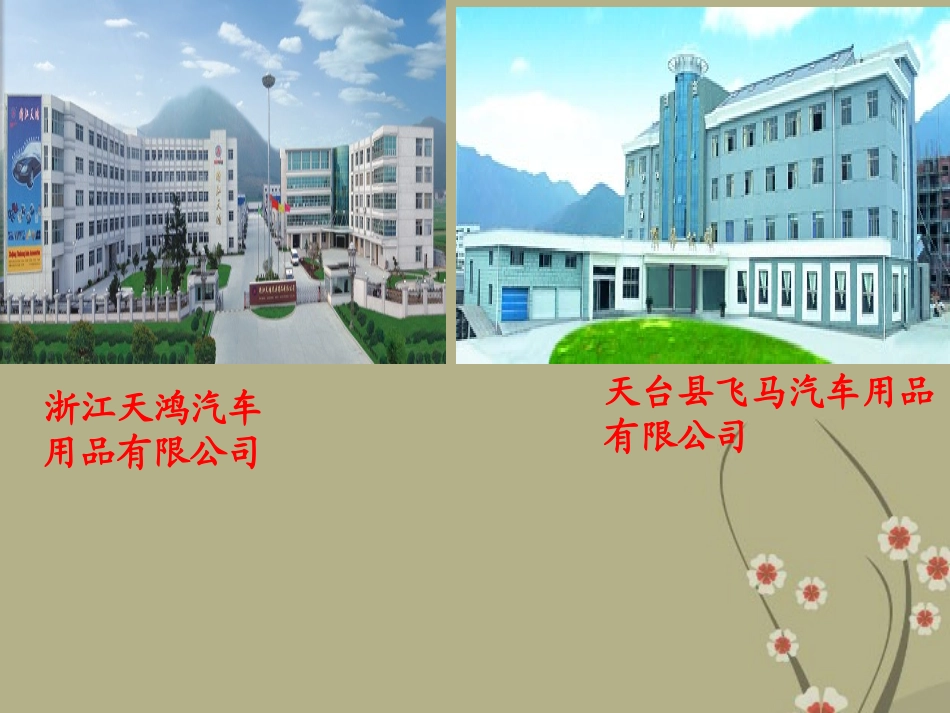 浙江省天台县高一政治-公司的经营课件-新人教版_第1页
