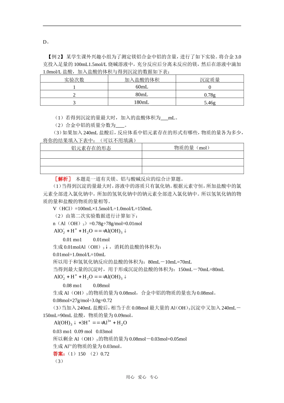 高三化学第二轮复习《专题8》鲁教版_第3页